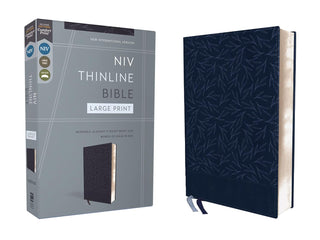 Niv, Thinline Bible, Leathersoft, Brown, Red Letter, Comfort Print
