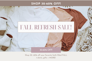 fall refresh SALE
