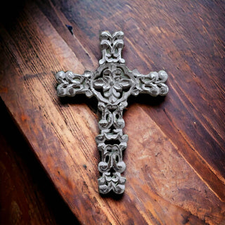 Aberdeen Hand Carved Wood Wall Cross