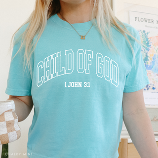 Child of God Christian Crewneck T-Shirt Faith Apparel