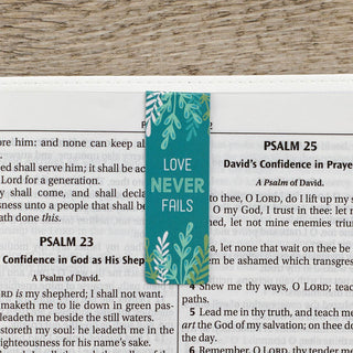 Magnetic Bookmark Set Floral Garden