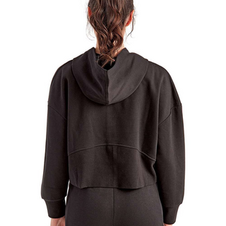 Custom Branded Logo Half Zip Cropped Hoodie With Thumbhole (MIN. 3)