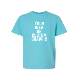 Custom Youth Garment-Dyed Heavyweight T-Shirt - Comfort Colors 9018
