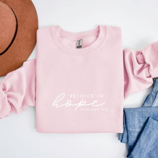 Rejoice in Hope Crewneck Sweatshirt - May 2026 Collection