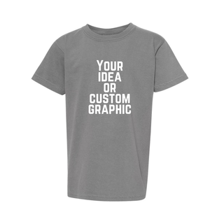 Custom Youth Garment-Dyed Heavyweight T-Shirt - Comfort Colors 9018