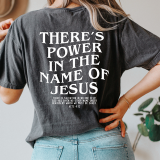 Jesus Saves Comfort Colors Heavyweight Christian T-Shirt