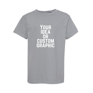 Custom Youth Garment-Dyed Heavyweight T-Shirt - Comfort Colors 9018