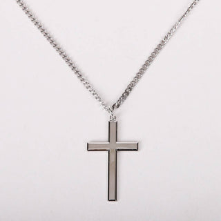 Necklace Cross - Sterling Silver - 24"