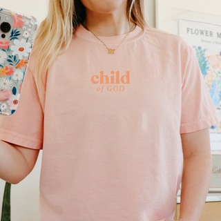 Child of God Comfort Colors Heavyweight Christian T-Shirt *Multiple Colors Options!