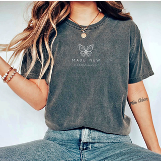 Made New Butterfly Comfort Colors T-Shirt