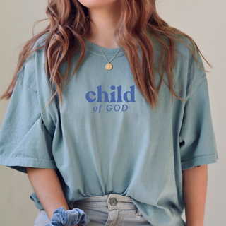 Child of God Comfort Colors Heavyweight Christian T-Shirt *Multiple Colors Options!