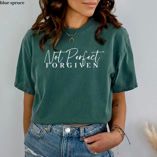 Not Perfect, Forgiven Comfort Wash Heavyweight T-Shirt