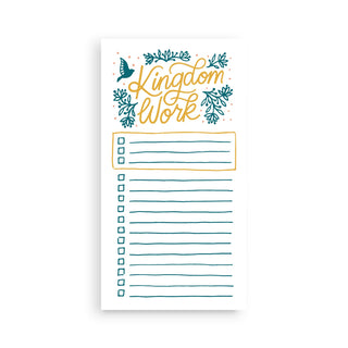 Kingdom Work Notepad
