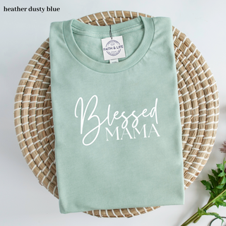 Blessed Mama Christian Mothers Day T-Shirt