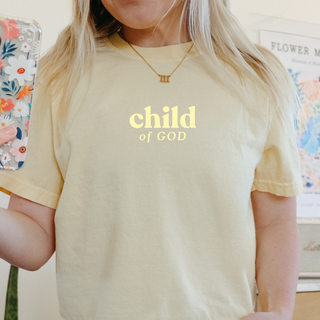 Child of God Comfort Colors Heavyweight Christian T-Shirt *Multiple Colors Options!