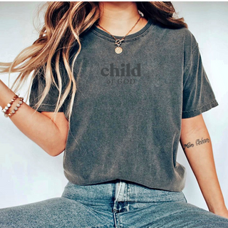 Child of God Comfort Colors Heavyweight Christian T-Shirt *Multiple Colors Options!