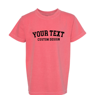 Custom Youth Garment-Dyed Heavyweight T-Shirt - Comfort Colors 9018