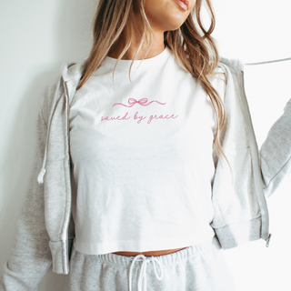 Saved By Grace Boxy Tee