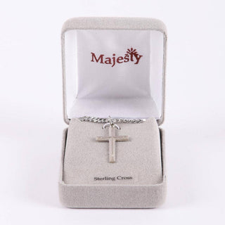Necklace Cross - Cross - Sterling Silver - 24"