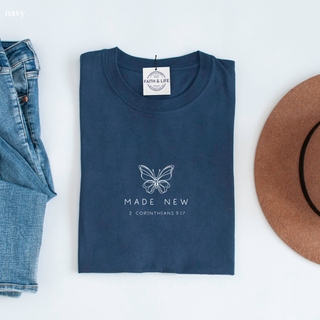 Made New Butterfly Comfort Colors T-Shirt