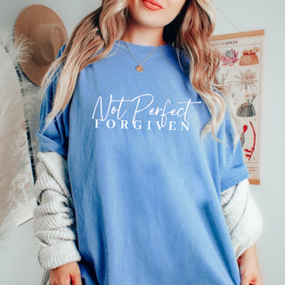 Not Perfect, Forgiven Comfort Wash Heavyweight T-Shirt