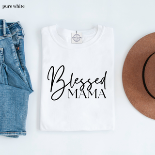 Blessed Mama Christian Mothers Day T-Shirt