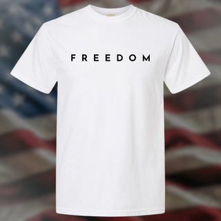 Charlie Kirk Freedom Graphic T-Shirt 100% Cotton