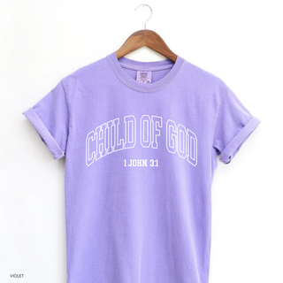 Child of God Christian Crewneck T-Shirt Faith Apparel