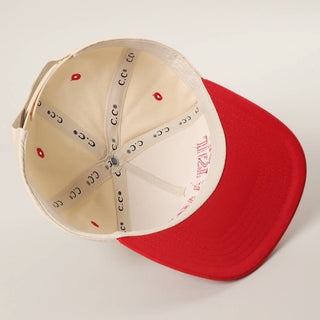 JUST A MAMA WHO LOVES JESUS Embroidery Two-Tone Trucker Hat