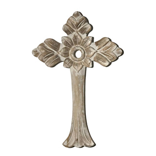 Hand-Carved Wood St.Patrick Wall Cross