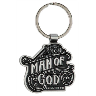 Keychain Man of God 1 Tim. 6:11