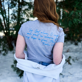 Ask Me Where My Hope Comes From Micro Rib Baby Tee