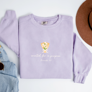 May Sweatshirt of the Month: Created For A Purpose (Heavyweight)
