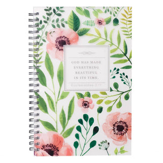 Notebook Wirebound Everything Beautiful Eccl. 3:11