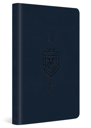 ESV Holy Bible for Kids (TruTone, Dark Blue, Lion of Judah Design) Imitation Leather