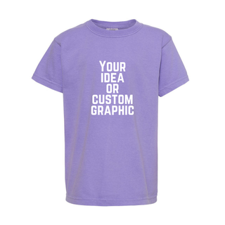 Custom Youth Garment-Dyed Heavyweight T-Shirt - Comfort Colors 9018