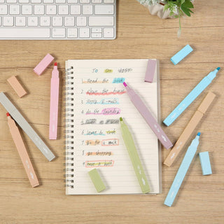 Aesthetic Highlighters, Pastel, 8 Pack