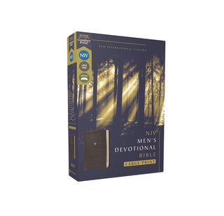 NIV, Men's Devotional Bible, Large Print