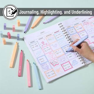 Mr. Pen Aesthetic Highlighters Set of 8 Pcs