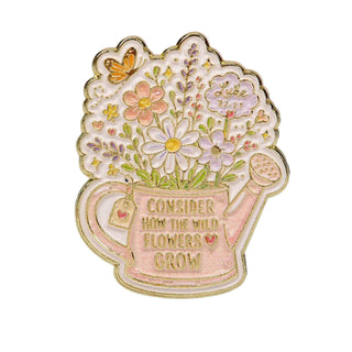 Luke 12:27 Enamel Pin