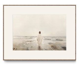 Jesus Walks on Water - print