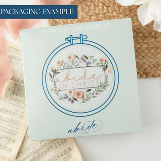 “Abide in Christ” Embroidery Kit