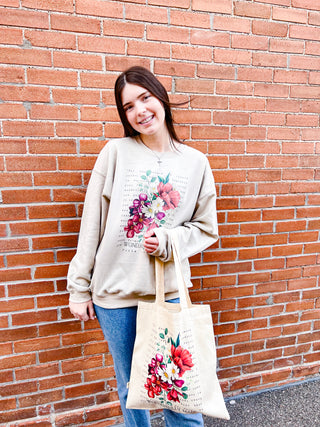 Wonderfully Made Tote Bag