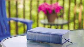 NIV Study Bible, Fully Revised Edition (Study Deeply. Believe Wholeheartedly.), Personal Size, Leathersoft, Navy/Blue, Red Letter, Comfort Print