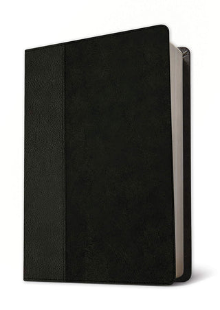NLT Life Application Study Bible, Third Edition (LeatherLike, Black/Onyx, Red Letter)