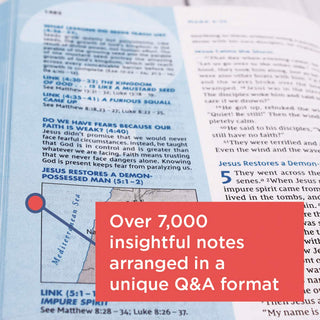 NIV, Quest Study Bible, Leathersoft, Brown, Thumb Indexed, Comfort Print: The Only Q and A Study Bible