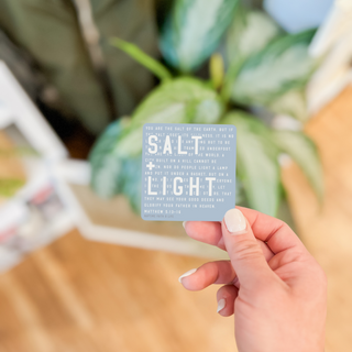 Salt and Light Sticker June 2025 Sticker Of The Month