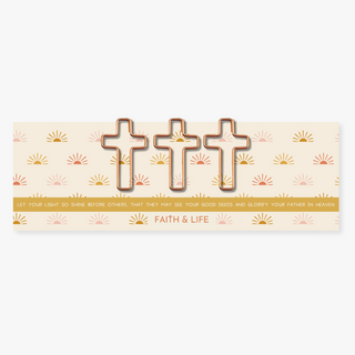 Cross Paper Clip Set: Let Your Light Shine