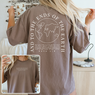 To The Ends of The Earth Christian Graphic T-Shirt