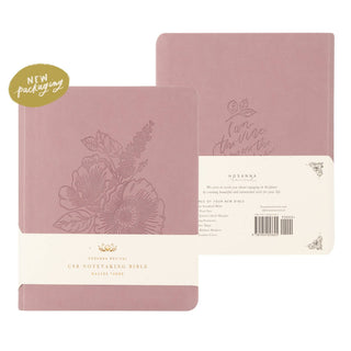 CSB Notetaking Bible: Mauves Theme